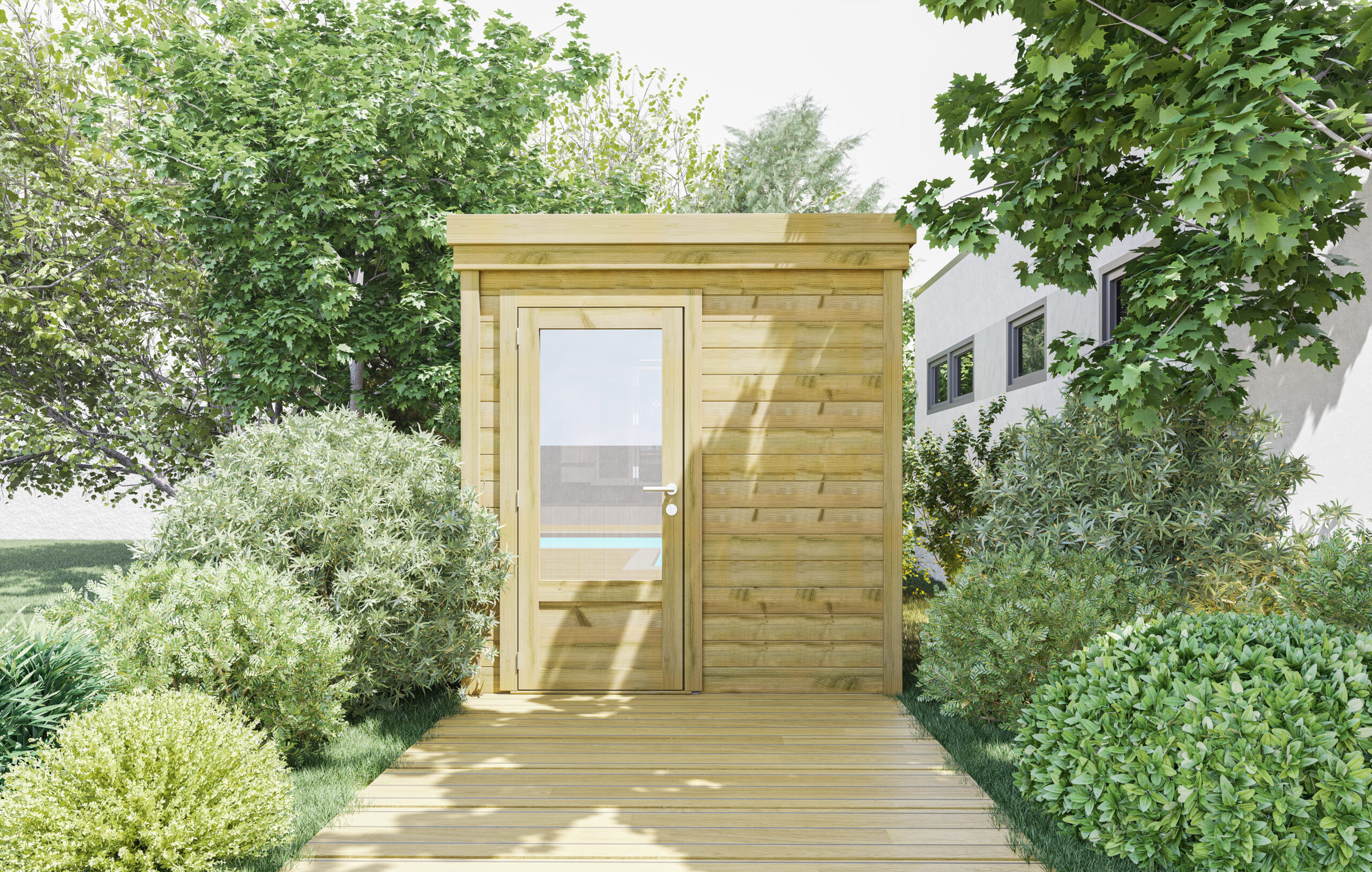  Abri De Jardin En Bois 5m2